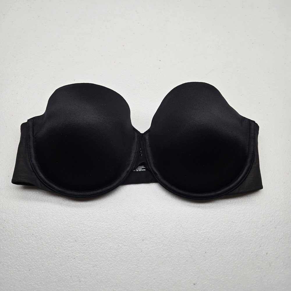 Victoria's Secret Women Bra 32D Black BIOTFIT MULTI WAY T Shirt Underwired